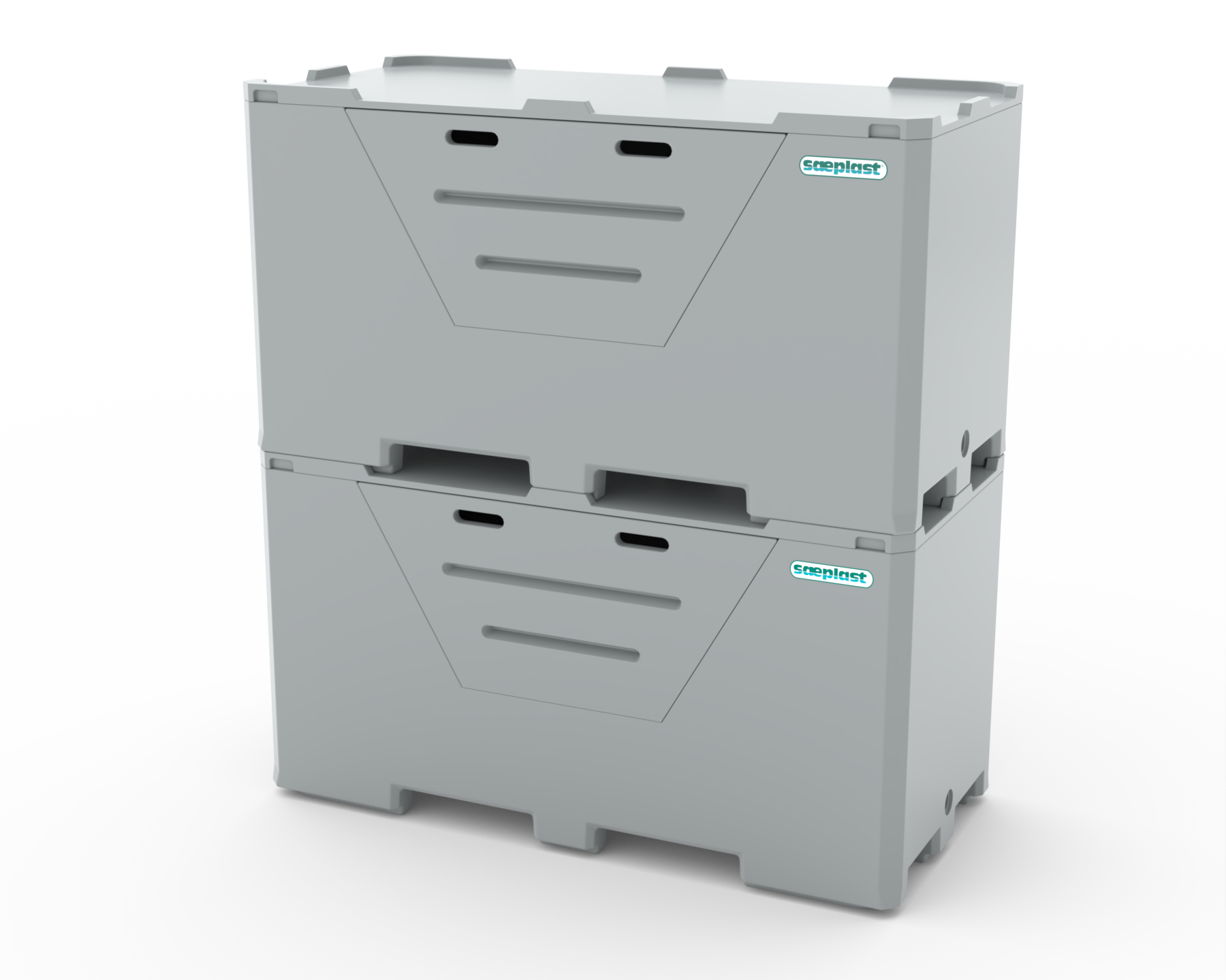 1450 PE Log Coffin stacked