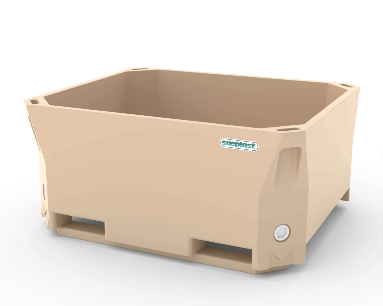 Sæplast 460 PUR Container | Durable Insulated Seafood Container
