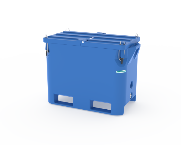 PUR Hinged Lid for DX310, DXS310F PUR Container | Durable by Sæplast