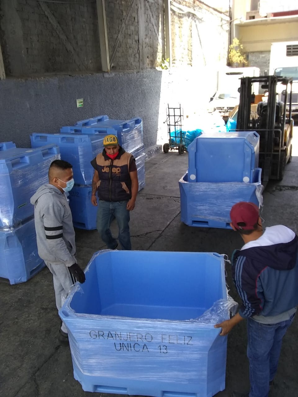 PE 660 new bins arriving